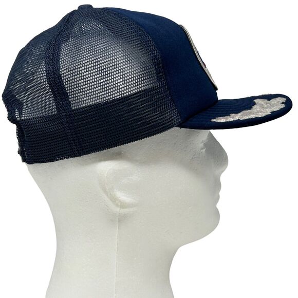 Vintage NASA Space Shuttle STS-26 Trucker Hat Baseball Cap Blue Discovery Mesh - Picture 8 of 10